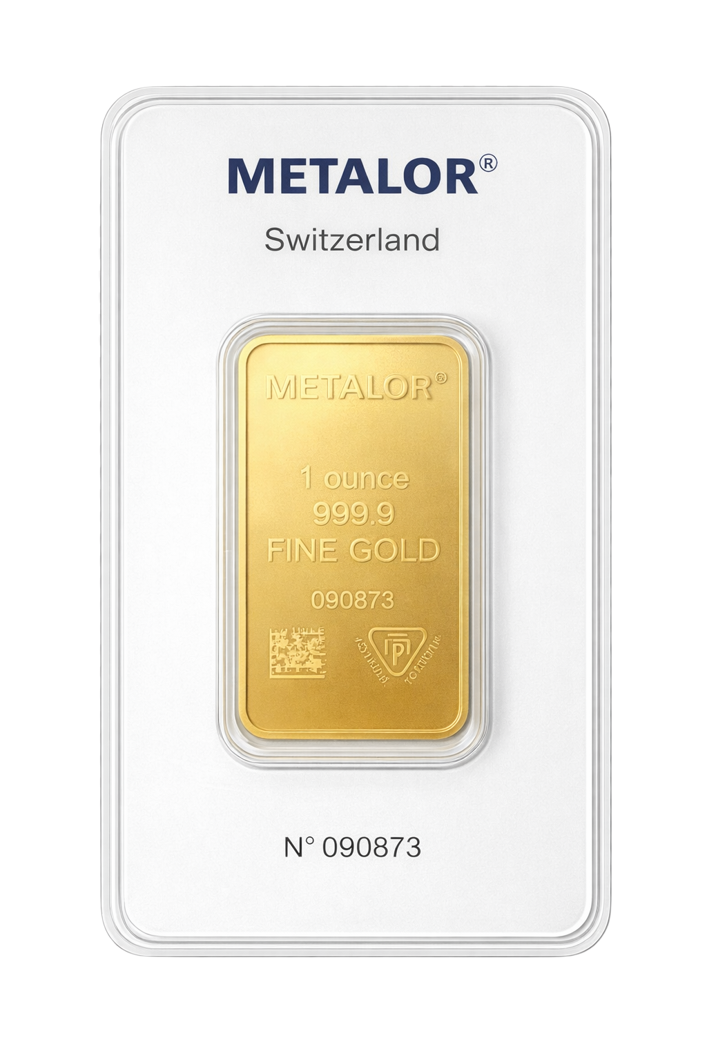 Lingot d’Or 1 Once (31,10 g) – Or pur 999,9‰